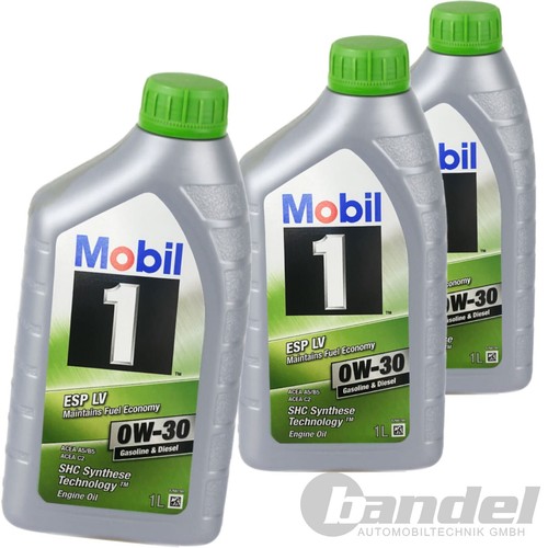 Mobil esp lv 0w30 - lv, olio