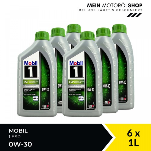 Mobil esp vw porsche - 0w-30,