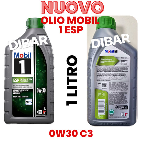 Olio mobil esp 0w30 1l - olio,