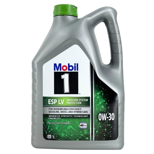 Mobil esp 0w30 - 5l, olio